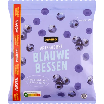 Jumbo Vriesverse Blauwe Bessen Voordeelverpakking 750 g