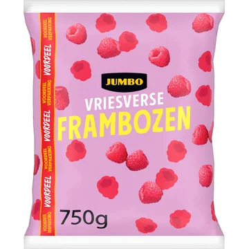 Jumbo Vriesverse Frambozen Voordeelverpakking 750 g