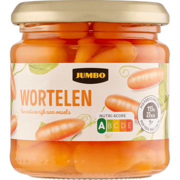 Jumbo Wortelen 180 g