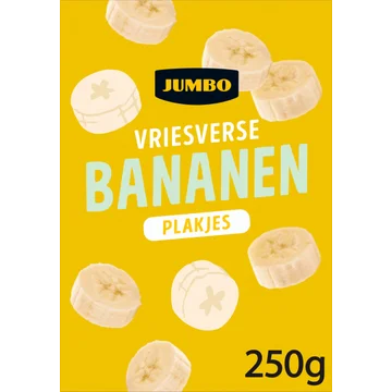 Jumbo Vriesverse Bananen Plakjes 250 g