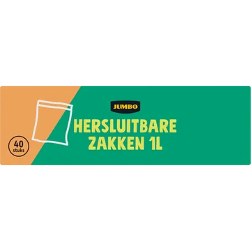 Jumbo Hersluitbaar zakje 1 L
