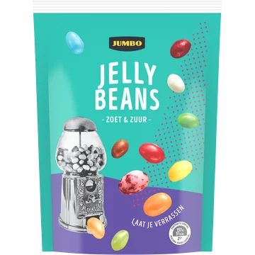 Jumbo Jelly Beans Zoet & Zuur 200 g