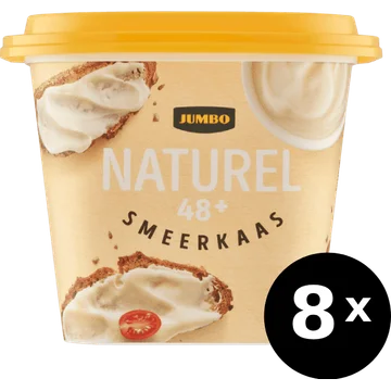 Jumbo Naturel 48+ Smeerkaas 200 g