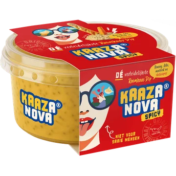 Kaazanova Roomkaas Dip Spicy 175 g