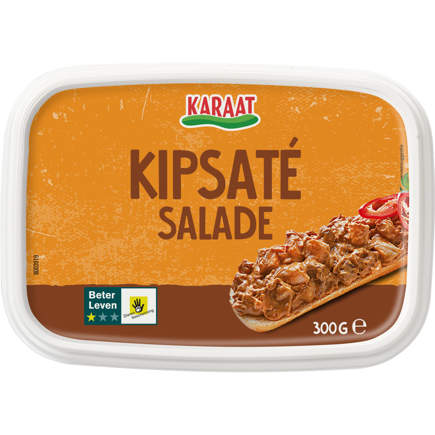 Karaat Kipsate salade