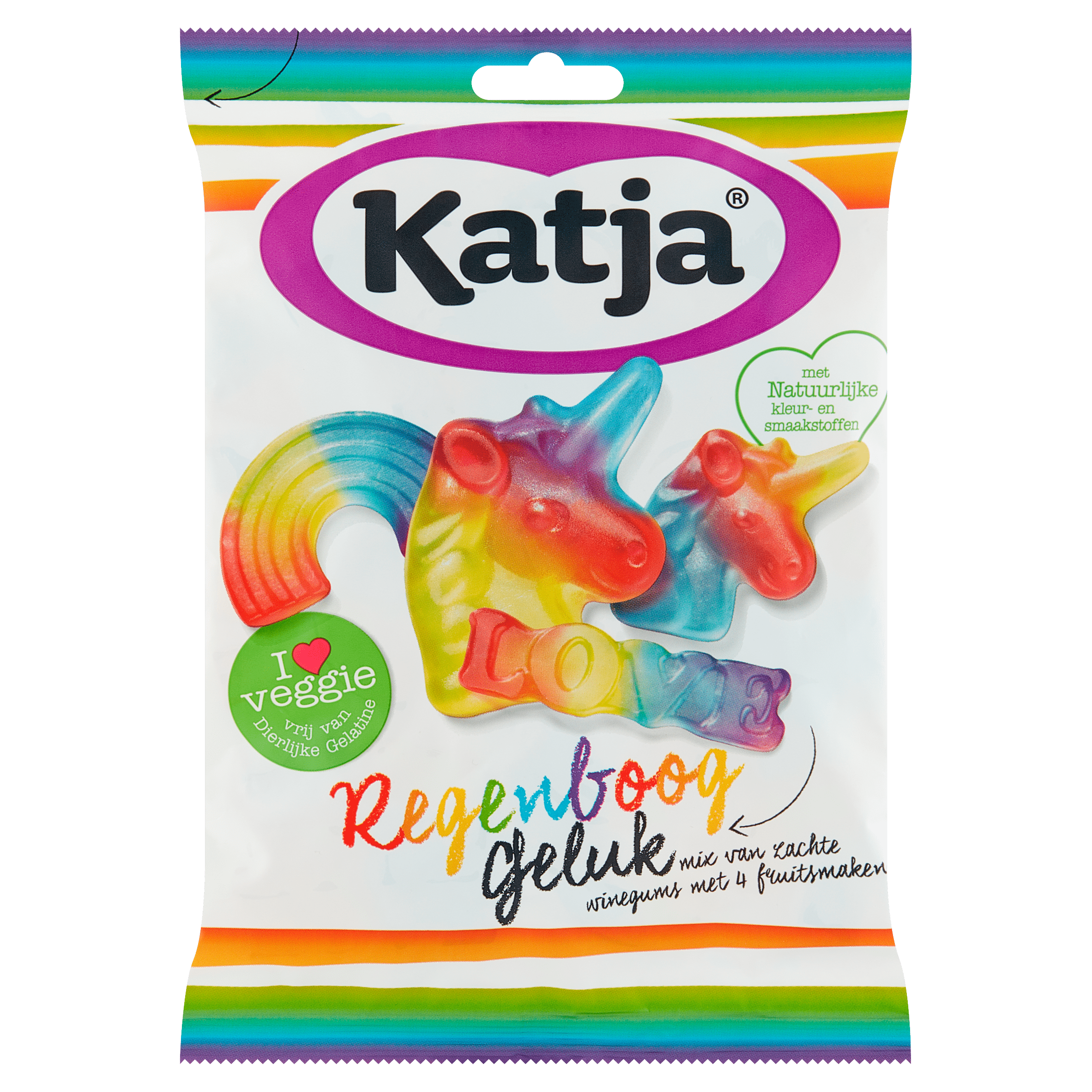 Katja Regenbooggeluk Zak 250 g
