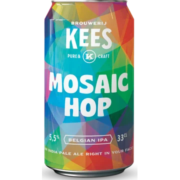 Brouwerij Kees - Mosaic Hop Belgian IPA - Blik - 330ML