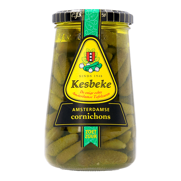 Kesbeke Cornichons Pot 370 ml