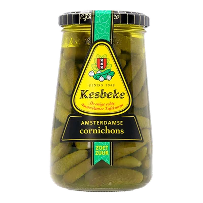 Kesbeke Cornichons Pot 370 ml