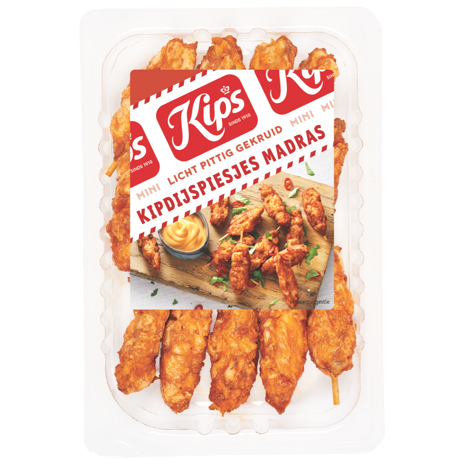 Kips Mini kipdijspiesjes madras