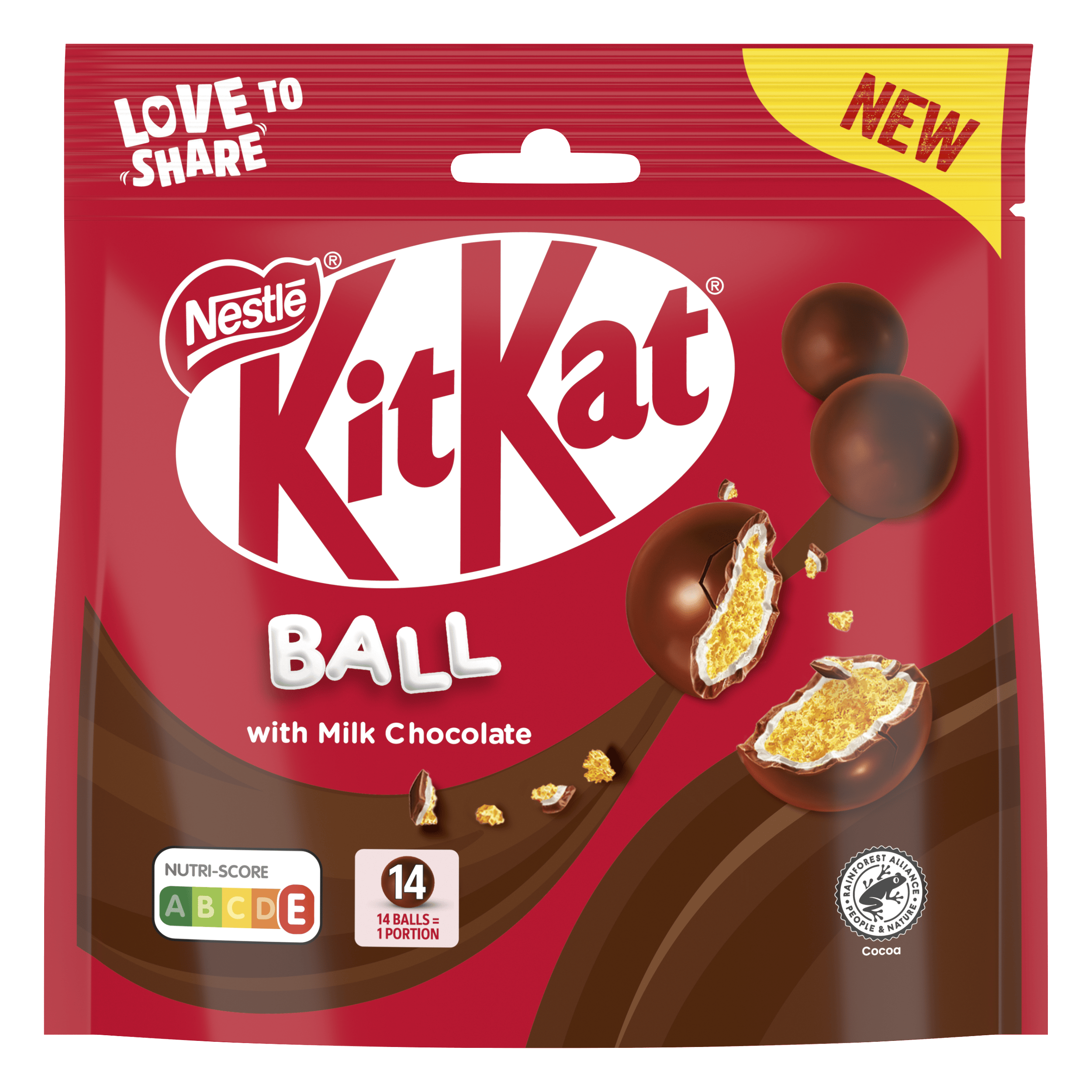 KitKat Kitkat balls melk Zak 140 g