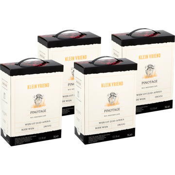 Klein Vriend - Pinotage 4 x 3 L