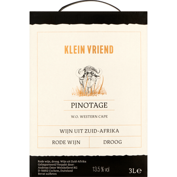 Klein Vriend - Pinotage - 3 L