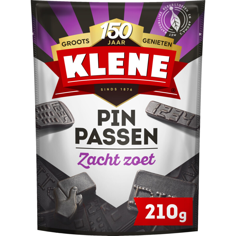 Klene Pinpassen zacht zoet