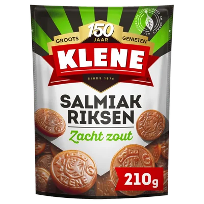 Klene Salmiakriksen Zak 210 g
