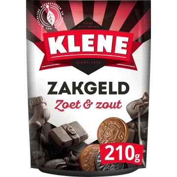 Klene Drop Zakgeld 210g