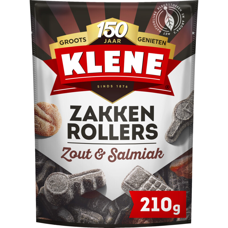 Klene Zakkenrollers zout & salmiak