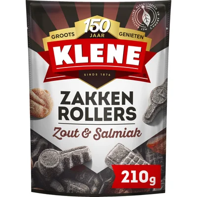 Klene Zakkenrollers zout & salmiak