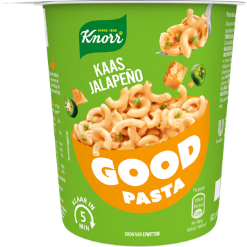 Knorr Good Pasta Kaas Jalapeño 62 g