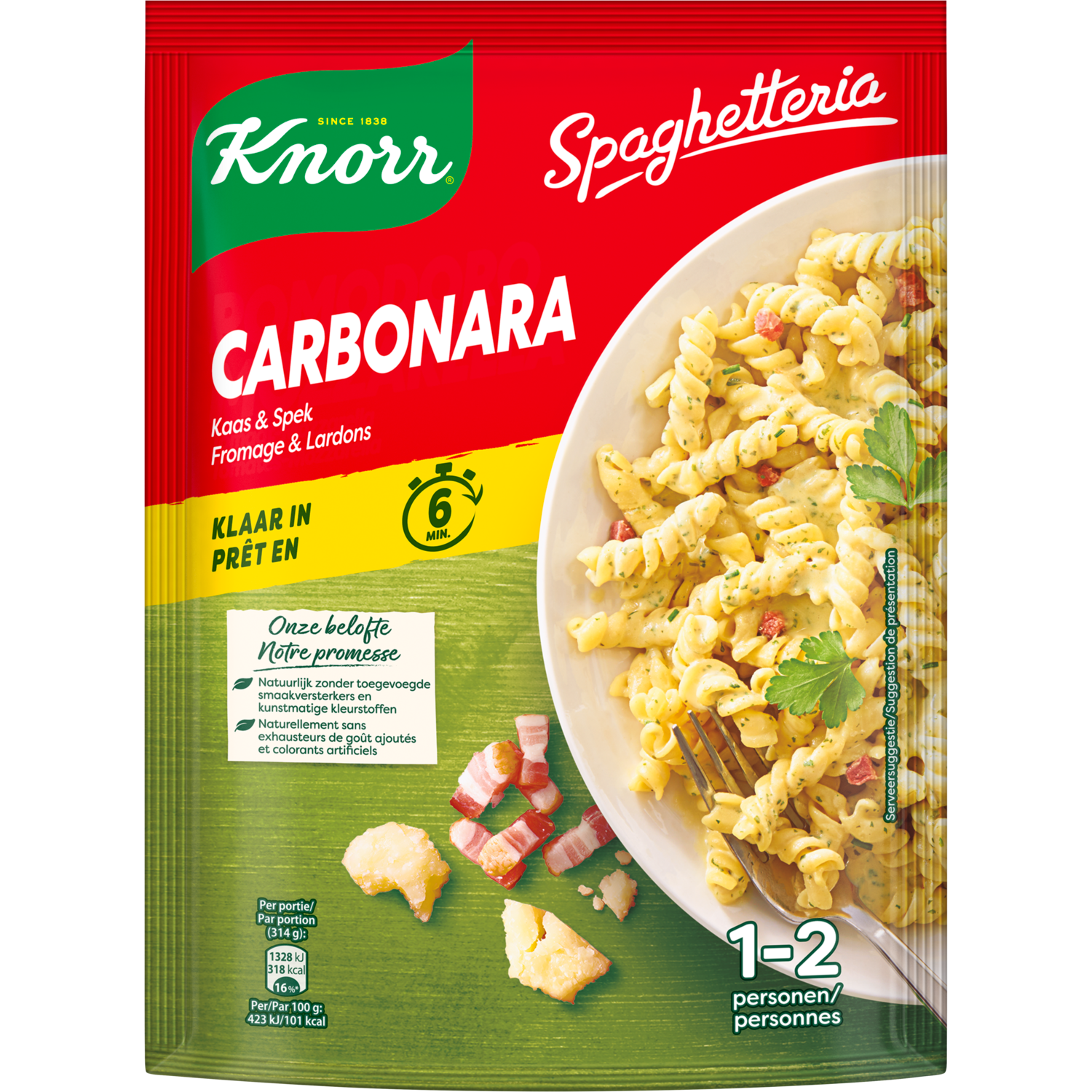 Knorr Pastagerecht Carbonara Stazak 154 g