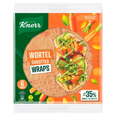Knorr Groentewrap Wortel Stazak 240 G