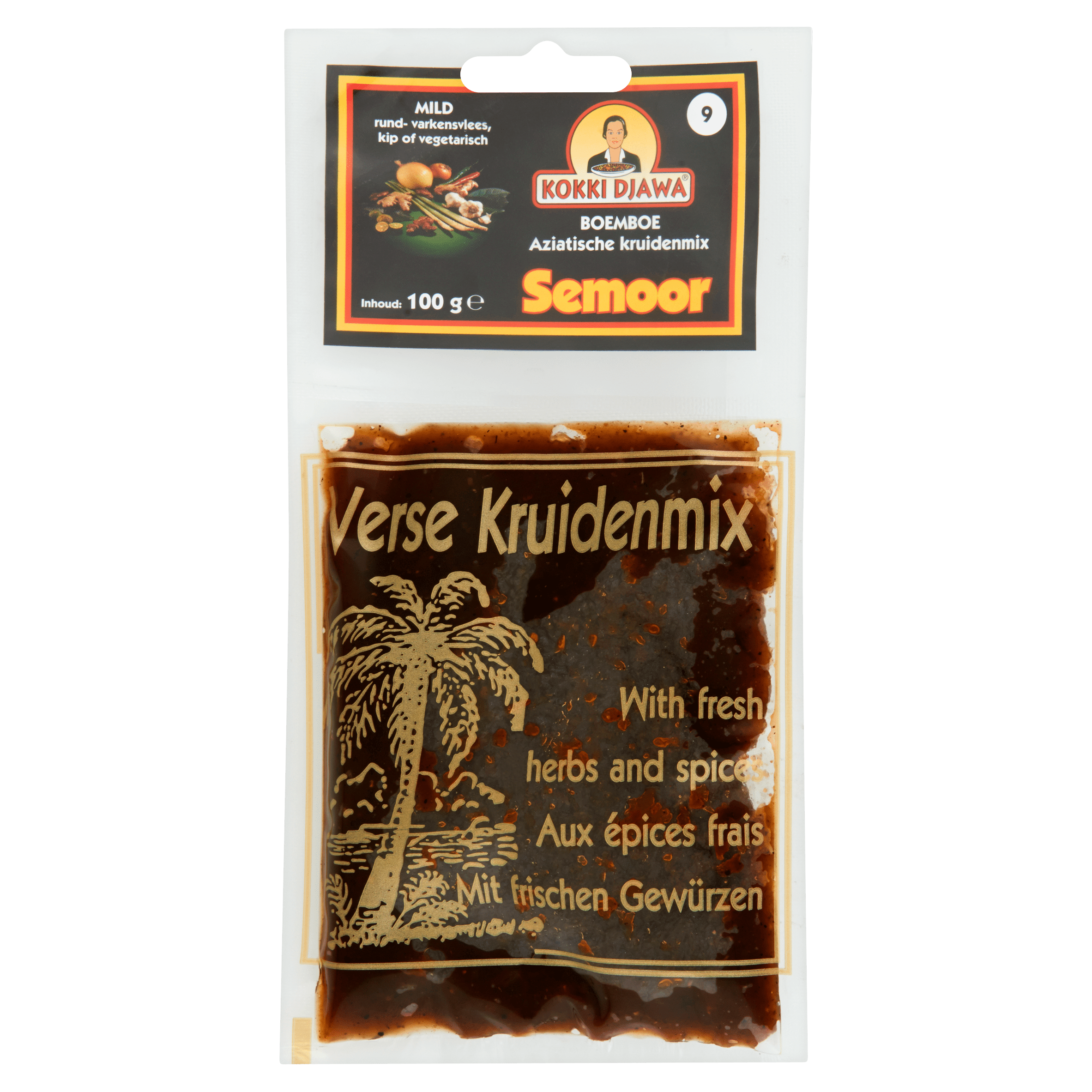 Kokki Djawa Boemboe semoor Zak 100 g