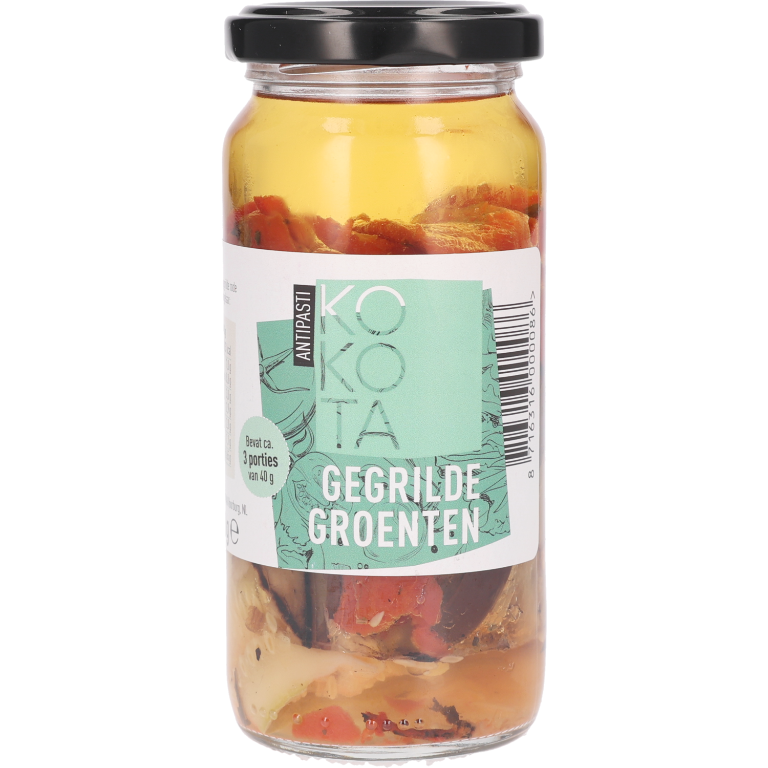 Kokota Gegrilde groenten