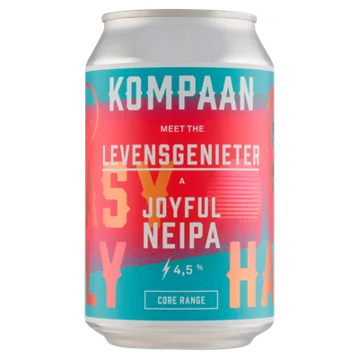 Kompaan Levensgenieter NEIPA 4,5% Blik 330 ml