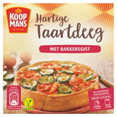 Koopmans Hartige Taartdeeg Doos 450 g