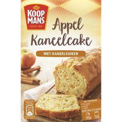 Koopmans Cake mix appel/kaneel