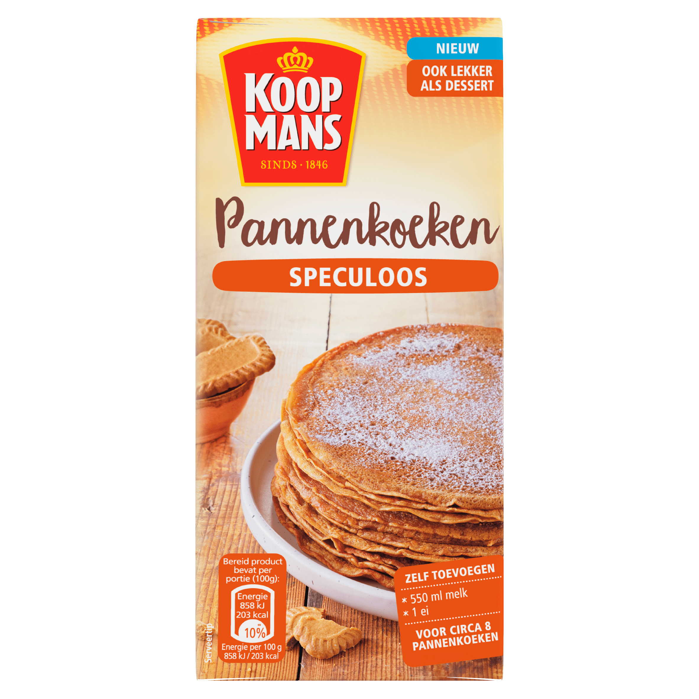 Koopmans Pannenkoekmix Speculoos