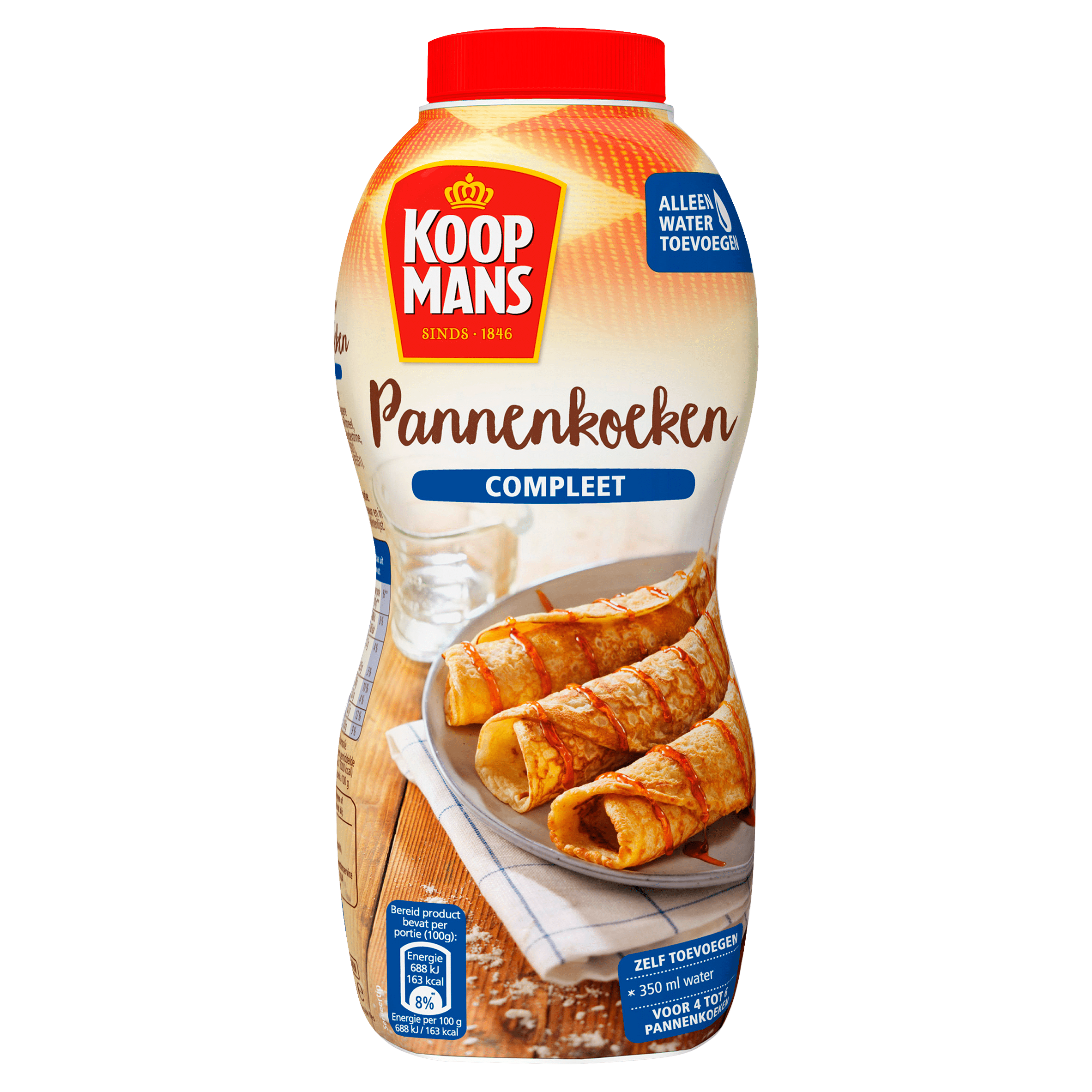 Koopmans Schudfles pannenkoeken compleet