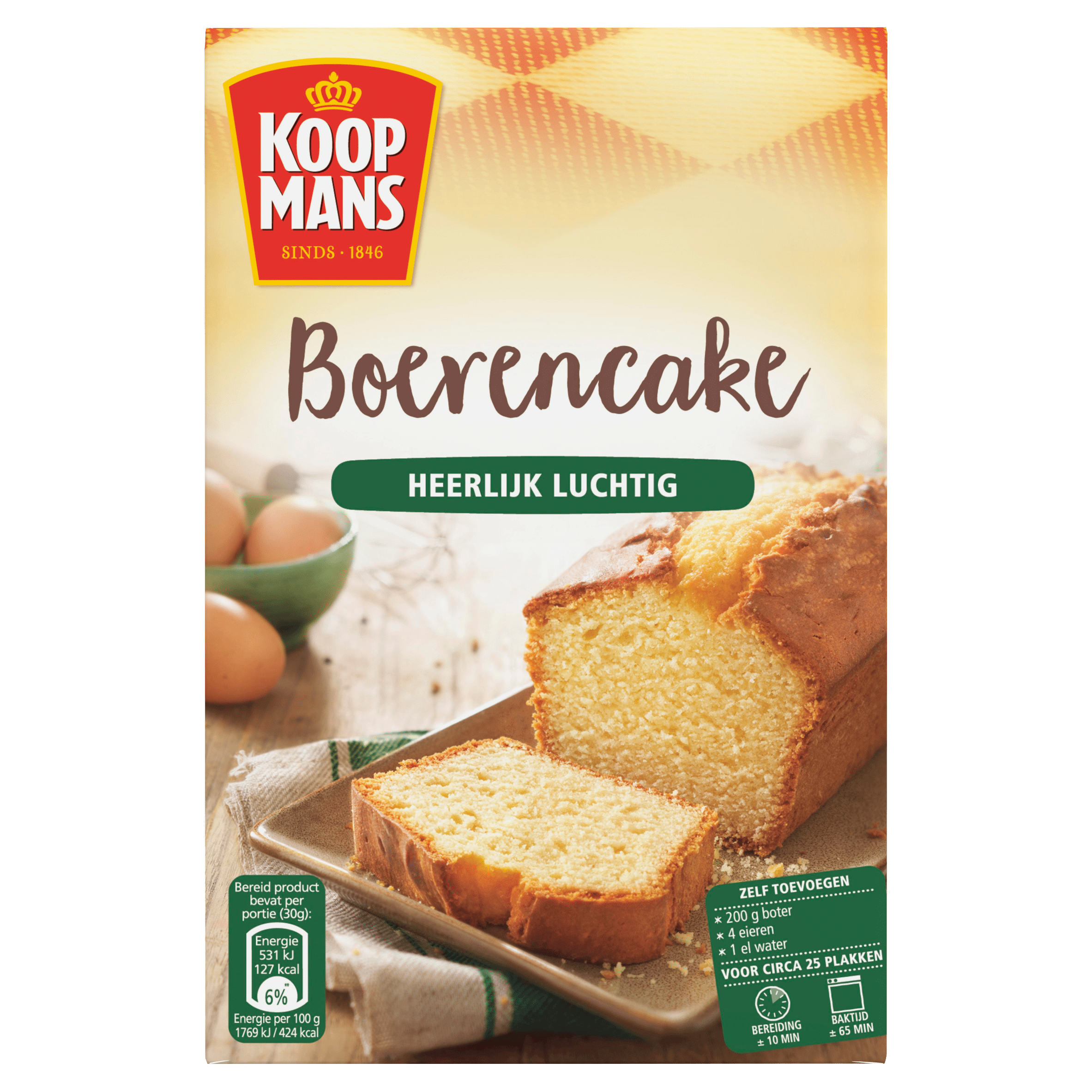 Koopmans Boerencake bakmix