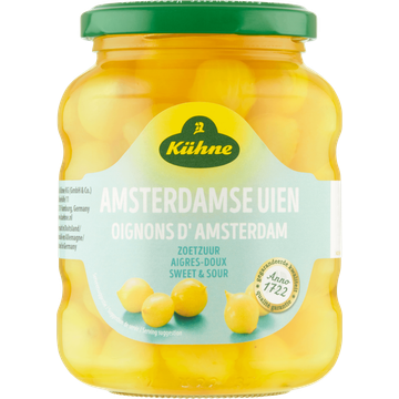 Kühne Amsterdamse Uien Zoetzuur 330 g