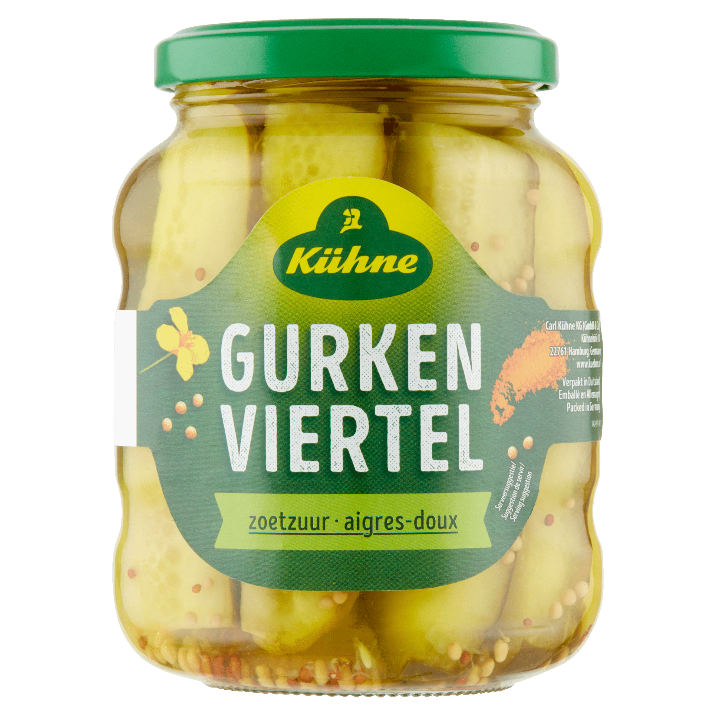 Kuhne Gurkenviertel zoetzuur