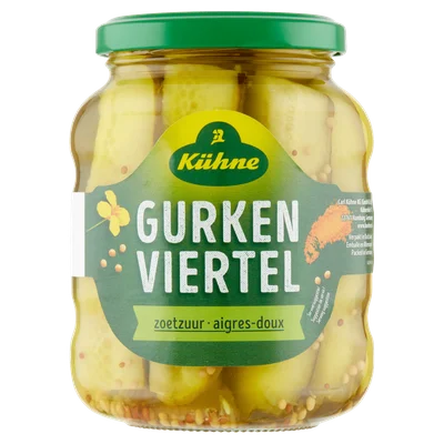 Kuhne Gurkenviertel zoetzuur