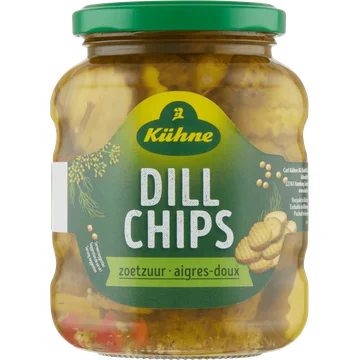 Kühne Dill Chips Zoetzuur 330 g