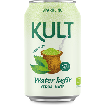 Kult Water Kefir Maté 33 cl