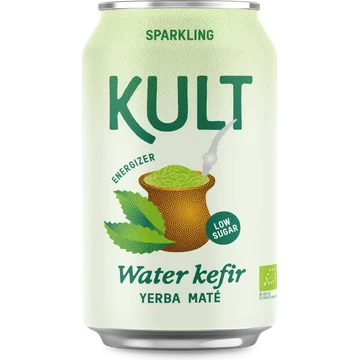 Kult Water Kefir Maté 33 cl