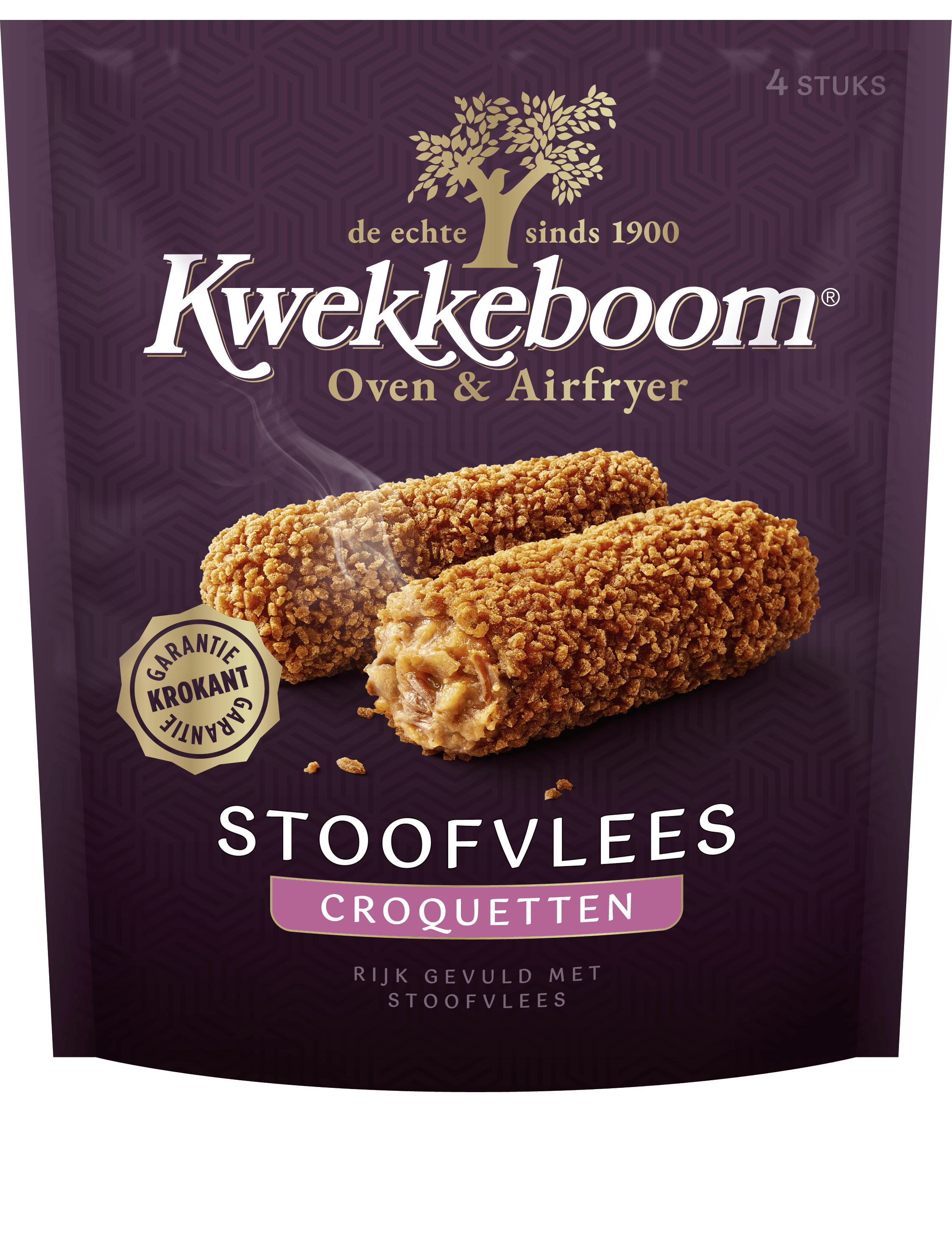 Kwekkeboom Stoofvlees croquetten Stazak 300 g