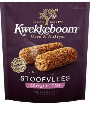 Kwekkeboom Stoofvlees croquetten Stazak 300 g