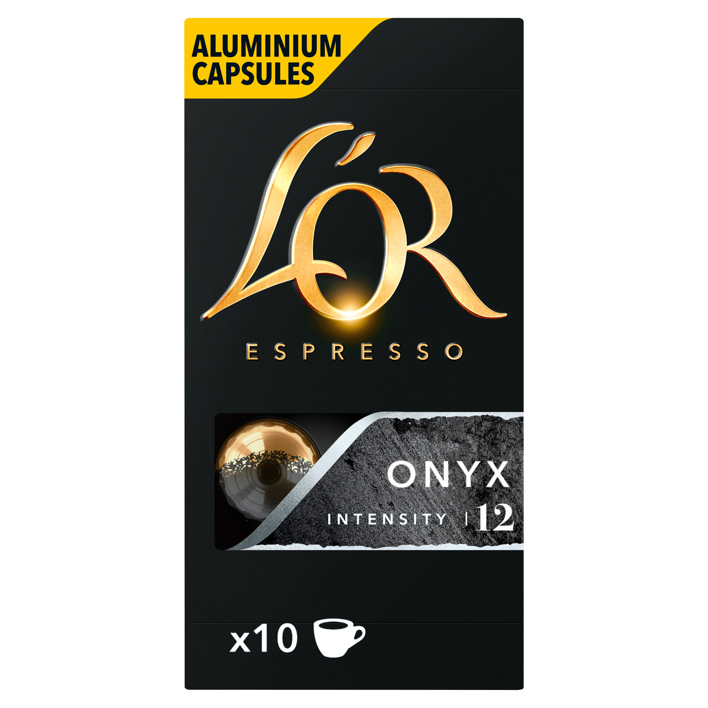L'Or Espresso onyx koffiecups Doos 10 st