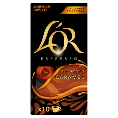 L'Or Flavours espresso caps caramel Doos 10 st
