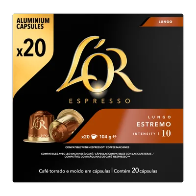 L'Or Lungo estremo koffiecups Doos 10 st