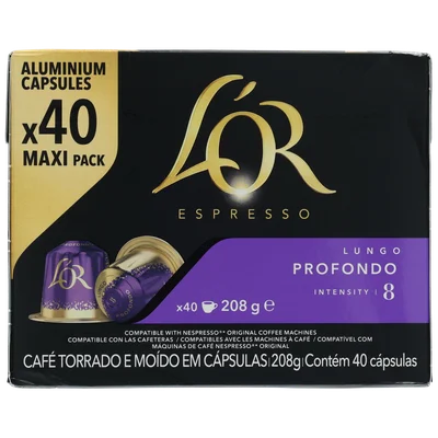 L'OR Lungo Profondo Koffiecups Familiepak