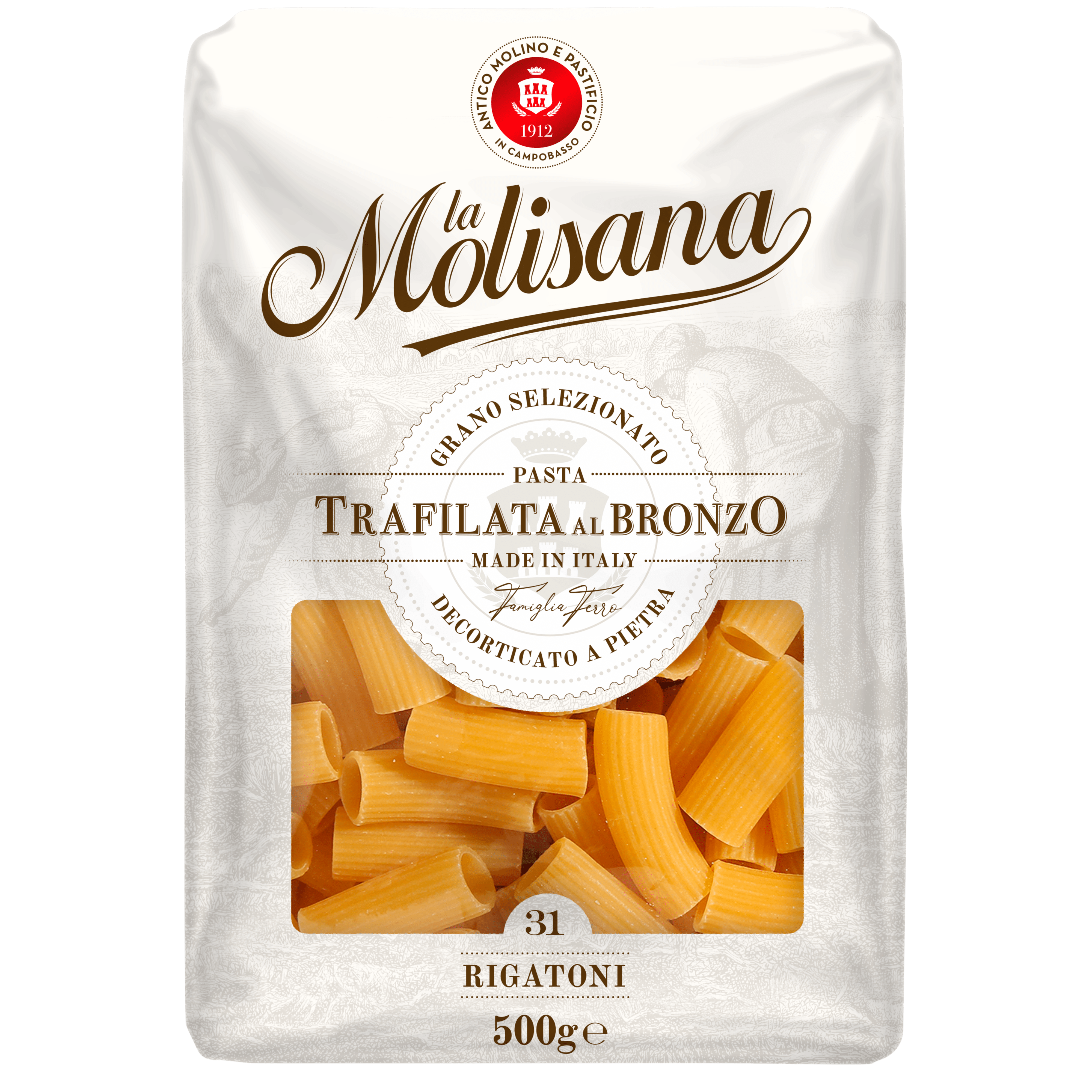 La Molisana Rigatoni no 31 Zak 500 g