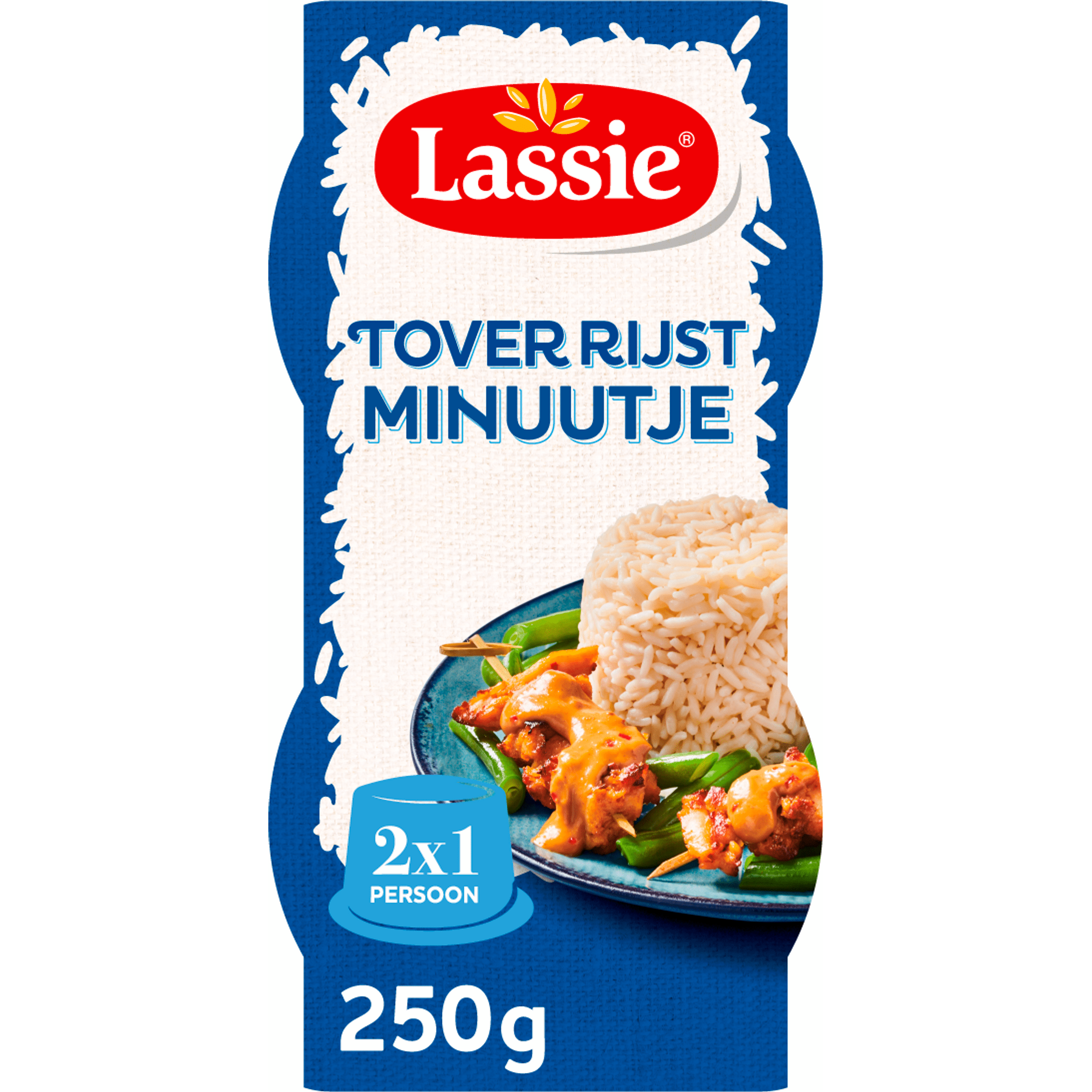 Lassie Minuutje tover rijst Beker 250 g