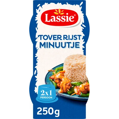 Lassie Minuutje tover rijst Beker 250 g