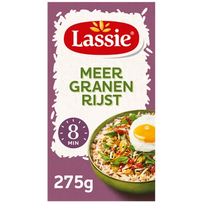 Lassie Meer Granen rijst Doos 275 g
