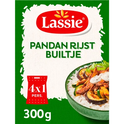 Lassie Builtjes pandanrijst 1 persoon
